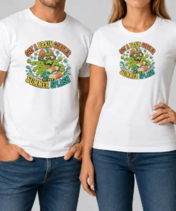 Hot Pretty Brain Gobbler Summer Splash Retro Distressed