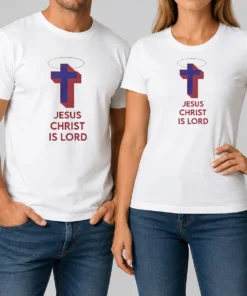Hot Pretty Jesus Christ Is Lord Cross Christian Religious