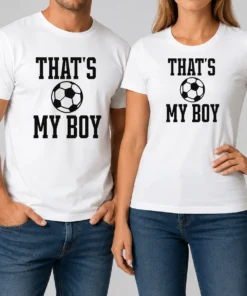 Hot Pretty That Is My Boy Soccer Ball Print Design For Proud Parent Sports Supporter