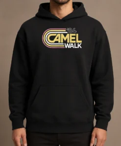 Hot Vintage '84 Camel Walk 1984 Retro Hoodie
