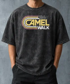 Hot Vintage '84 Camel Walk 1984 Retro Washed T-Shirt