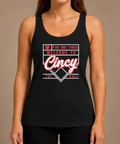 Nice Awesome Five One Three Welcome To Cincy The Nati Tank Top