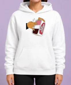 Nice Awesome ICE Cream Fingers Naughty Humor Funny Hoodie