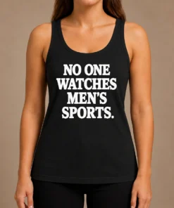 Nice Awesome No One Watches Men'S Sports Satire Ironic Tank Top