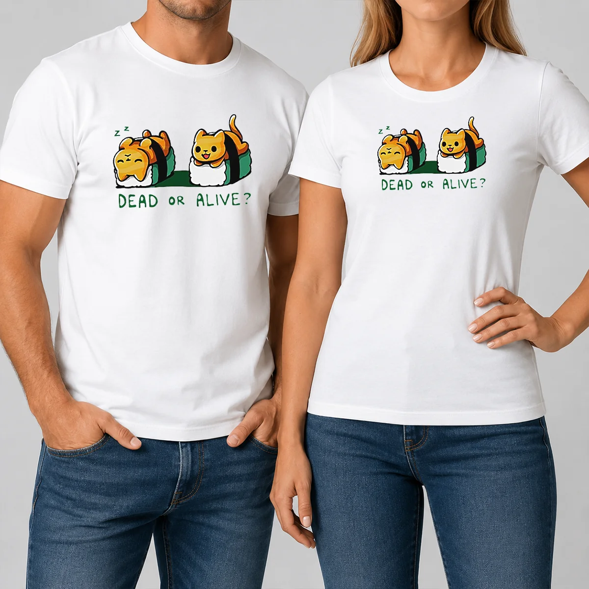 Nice Good Cat Sushi Dead Or Shirt Nice Good Cat Sushi Dead Or Shirt