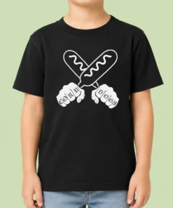 Nice Top Corndog Knuckles Hotdog Kids T-Shirt