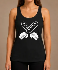 Nice Top Corndog Knuckles Hotdog Tank Top