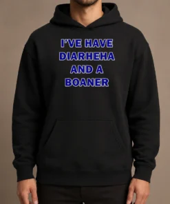 Nice Top I'Ve Have Diarheha And A Boaner Hoodie