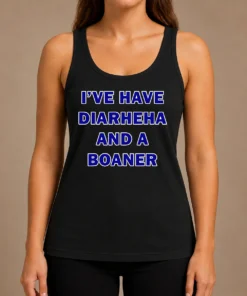Nice Top I'Ve Have Diarheha And A Boaner Tank Top