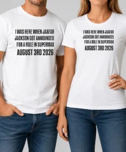 Nice Top I Was Here When Jaafar Jackson Got Announced For A Role In Supermax August 3rd 2026