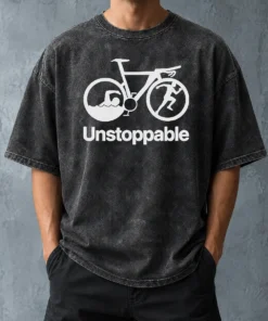 Nice Unstoppable Triathlon Washed T-Shirt