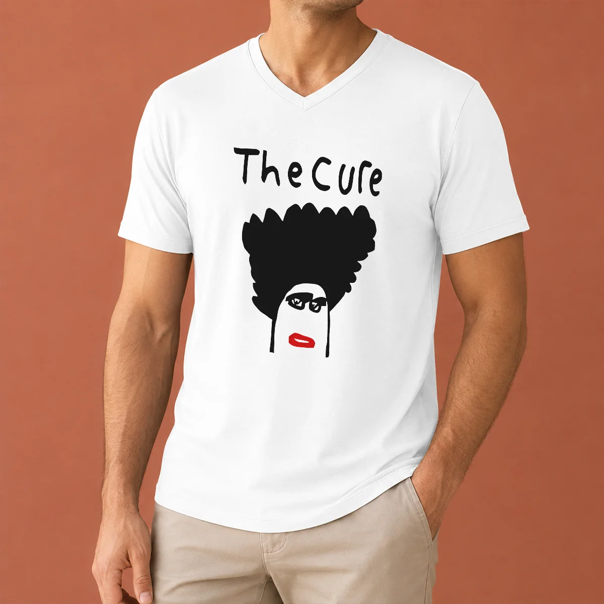 Official Awesome Kieran Maguire The Cure V-Neck Shirt Official Awesome Kieran Maguire The Cure V-Neck Shirt