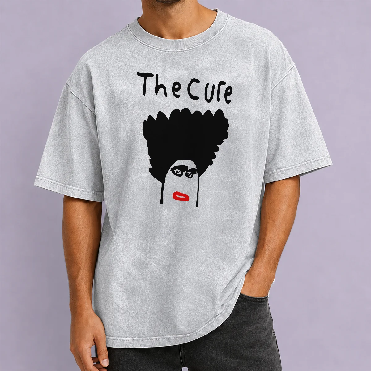 Official Awesome Kieran Maguire The Cure Washed T-Shirt