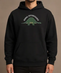 Official Normal Distribusaurus Geek Hoodie
