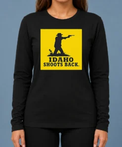Premium Awesome Idaho Shoots Back Long Sleeve Shirt