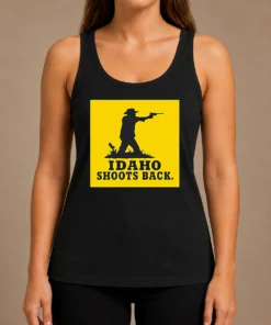 Premium Awesome Idaho Shoots Back Tank Top