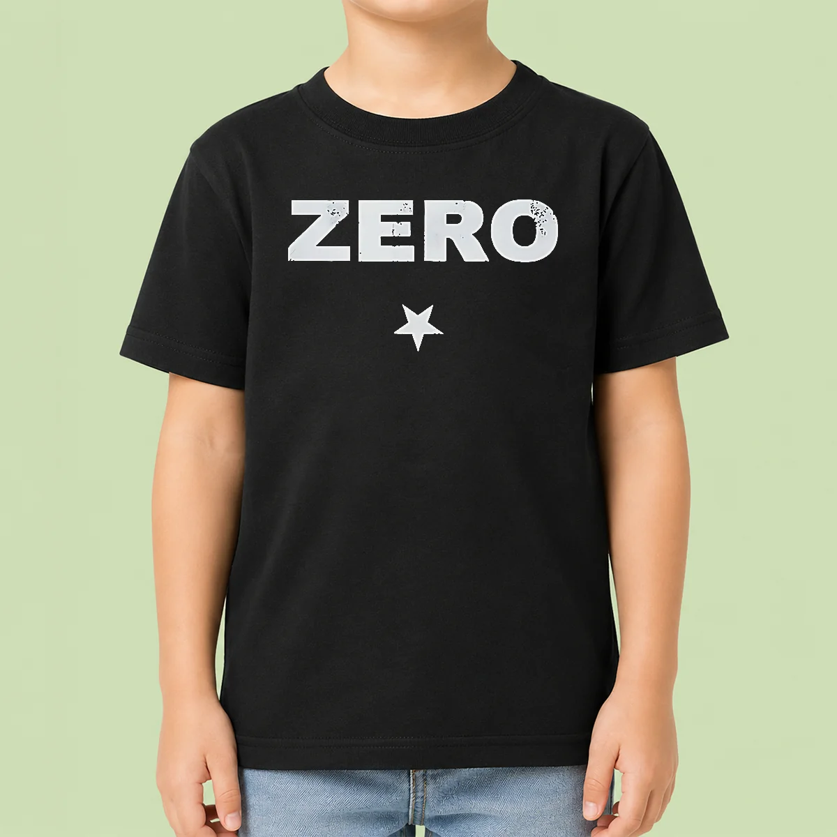 Premium Funny Distressed Zero Star Logo Smashing Pumpkins Kids T-Shirt