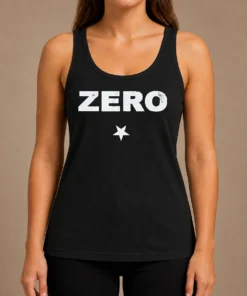 Premium Funny Distressed Zero Star Logo Smashing Pumpkins Tank Top