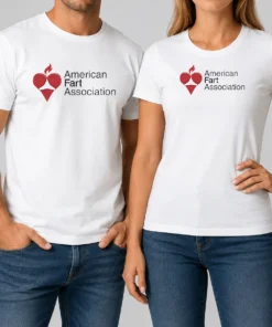 Premium Nice American Fart Association Parody Logo