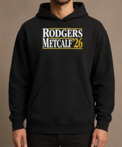 Premium Pretty Rodgers Metcalf '26 NFL Hoodie