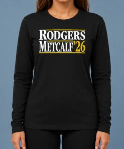 Premium Pretty Rodgers Metcalf '26 NFL Long Sleeve Shirt