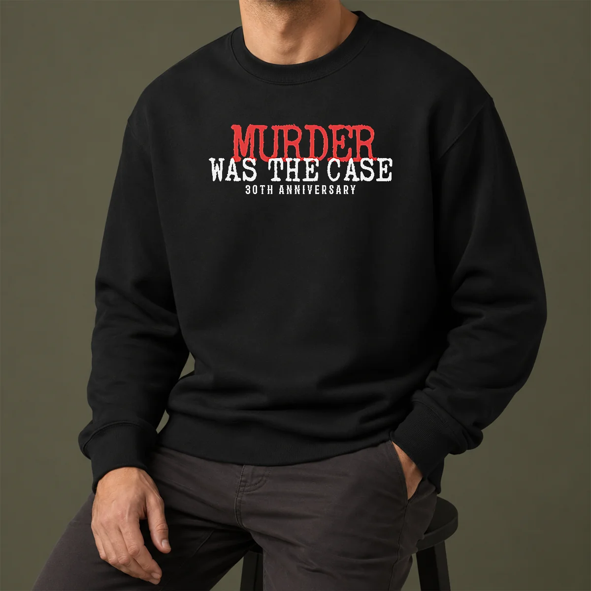 Premium Top Murder Was The Case 30th Anniversary Snoop Dogg Sweater