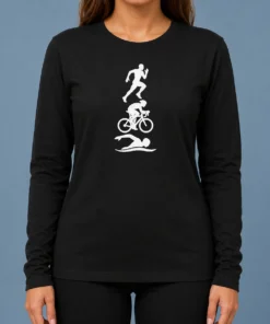 Premium Triathlete Swim Bike Run Long Sleeve Shirt