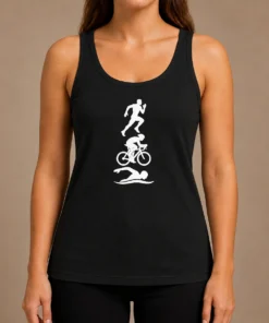 Premium Triathlete Swim Bike Run Tank Top