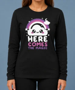 Pretty Cloud Here Comes The Magic Long Sleeve Shirt