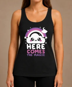 Pretty Cloud Here Comes The Magic Tank Top