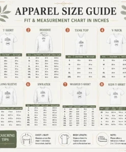 Size chart for Pretty Good I'M Fing Awesome with measurements in inches and cm to help choose the right fit