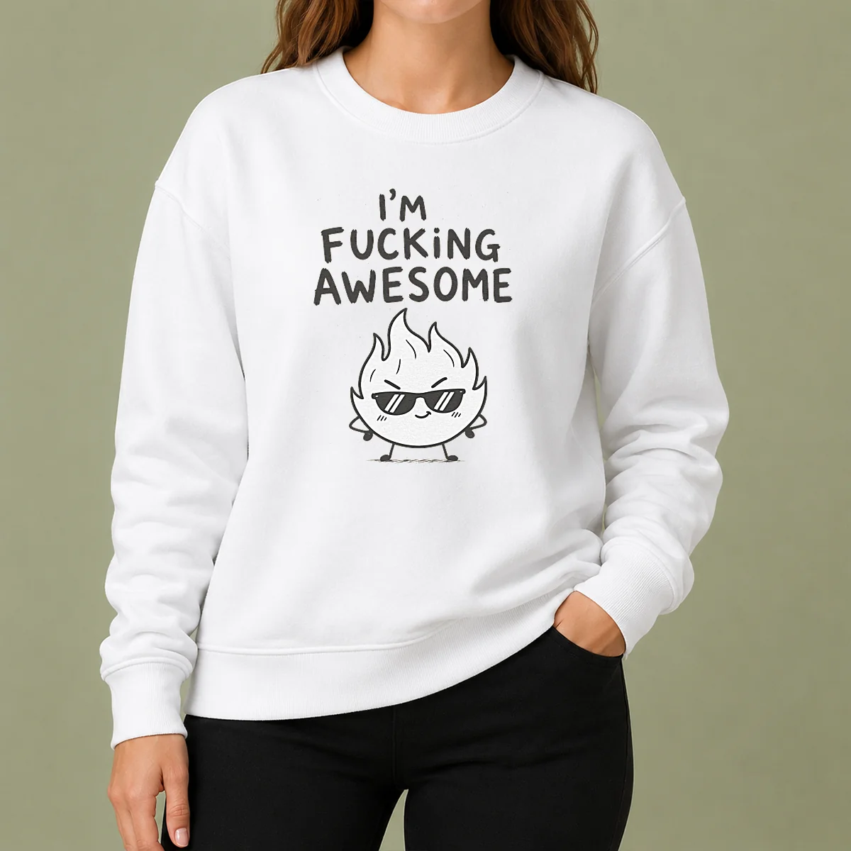 Pretty Good I'M Fing Awesome Sweater