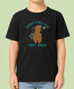 Pretty Napping Is Selfcare Kids T-Shirt