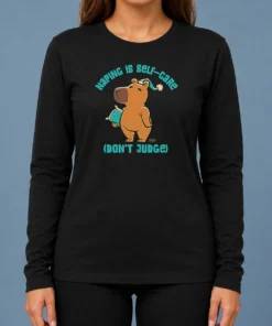 Pretty Napping Is Selfcare Long Sleeve Shirt
