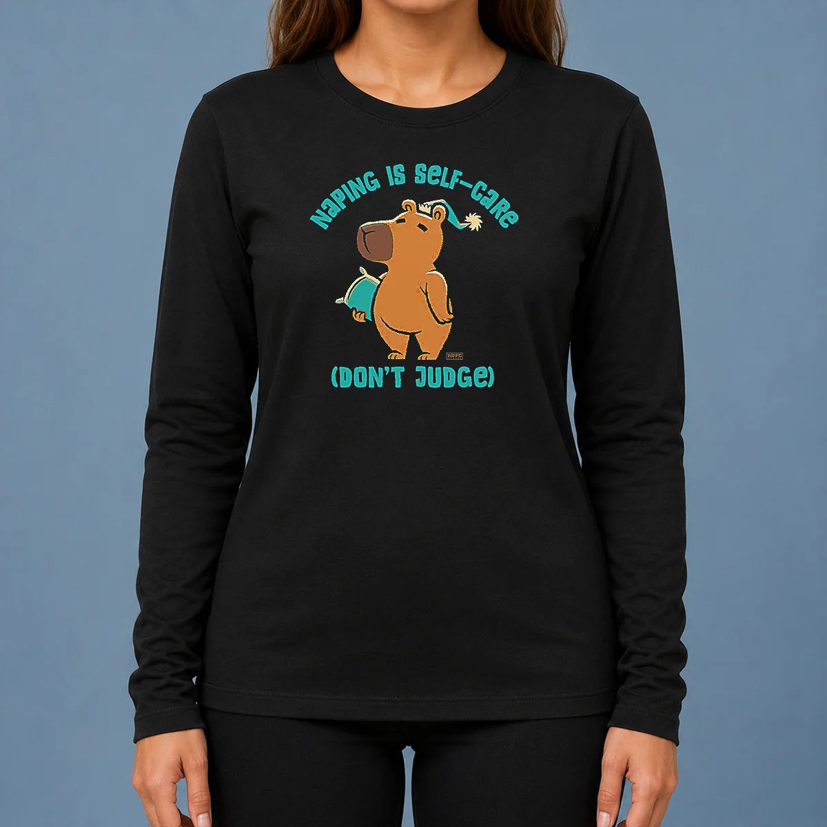 Pretty Napping Is Selfcare Long Sleeve Shirt