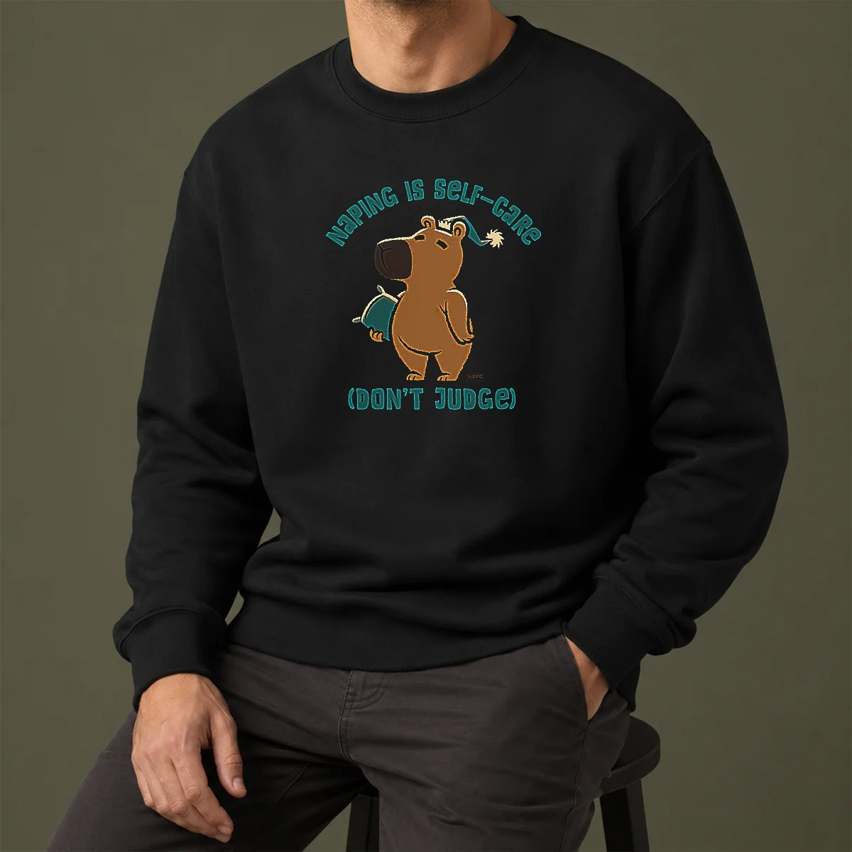 Pretty Napping Is Selfcare Sweater
