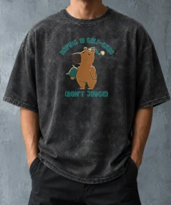 Pretty Napping Is Selfcare Washed T-Shirt