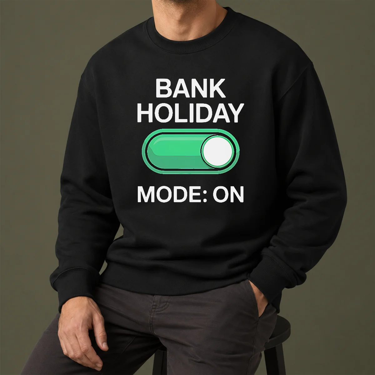 Pretty Official Bank Holiday Mode On Day Off Long Weekend Sweater
