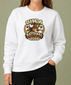 Pretty OHCA National Specialty 2026 Hunting Dog Mascot Sweater