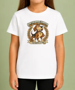 Pretty OHCA National Specialty Hunting Dog Pride Cartoon Kids T-Shirt