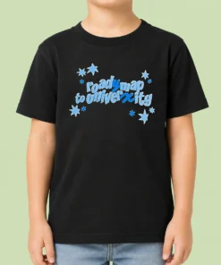 Pretty Original Hunter Roady Map To University Kids T-Shirt
