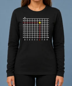 Pretty Six Seven Coordinate Geek Long Sleeve Shirt