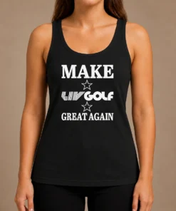 Pretty Top Make LIV Golf Great Again Tank Top