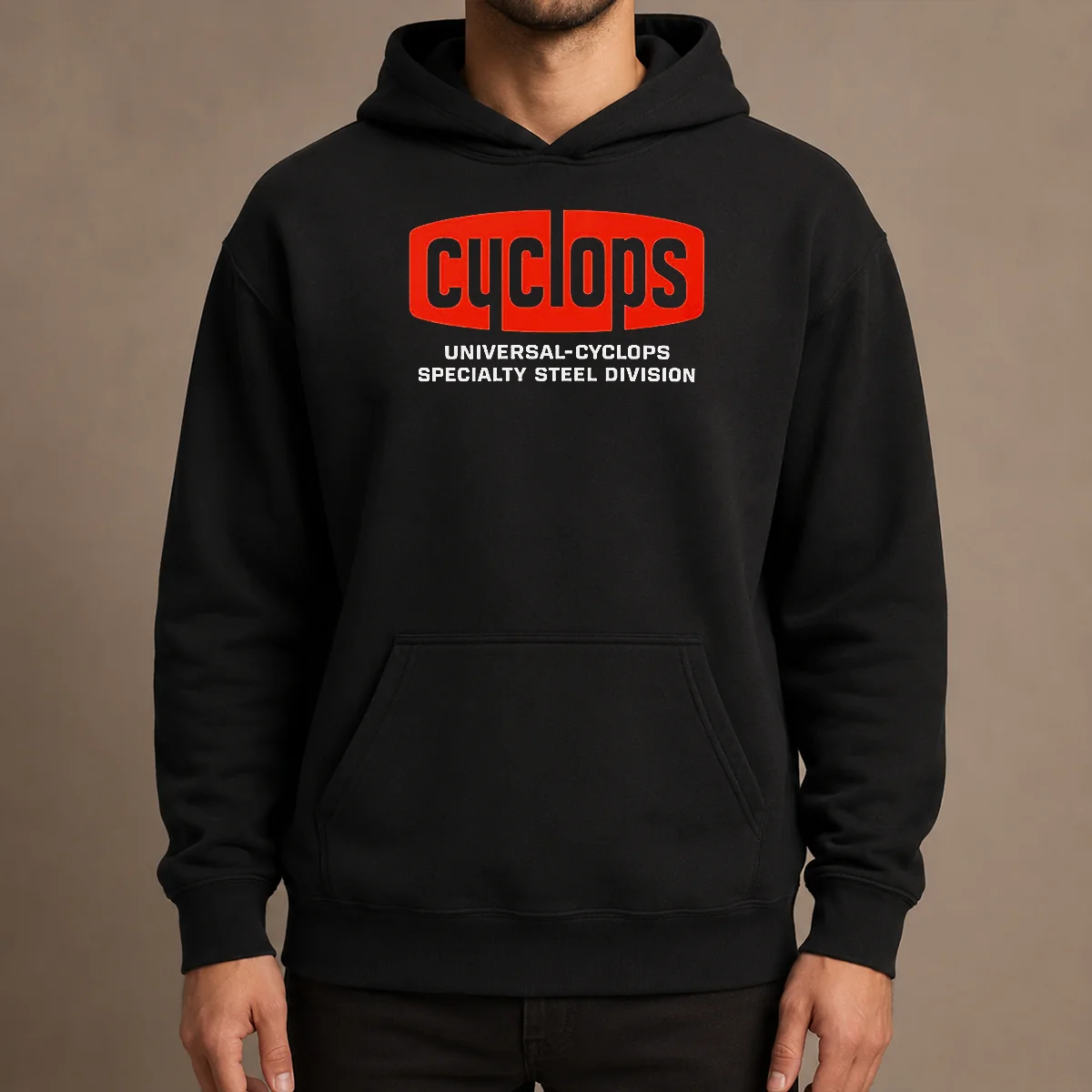 Pretty Universal Cyclops Specialty Steel Division Logo Hoodie