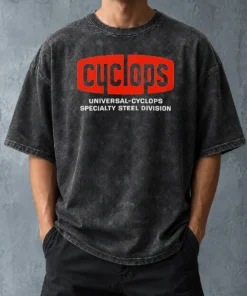 Pretty Universal Cyclops Specialty Steel Division Logo Washed T-Shirt