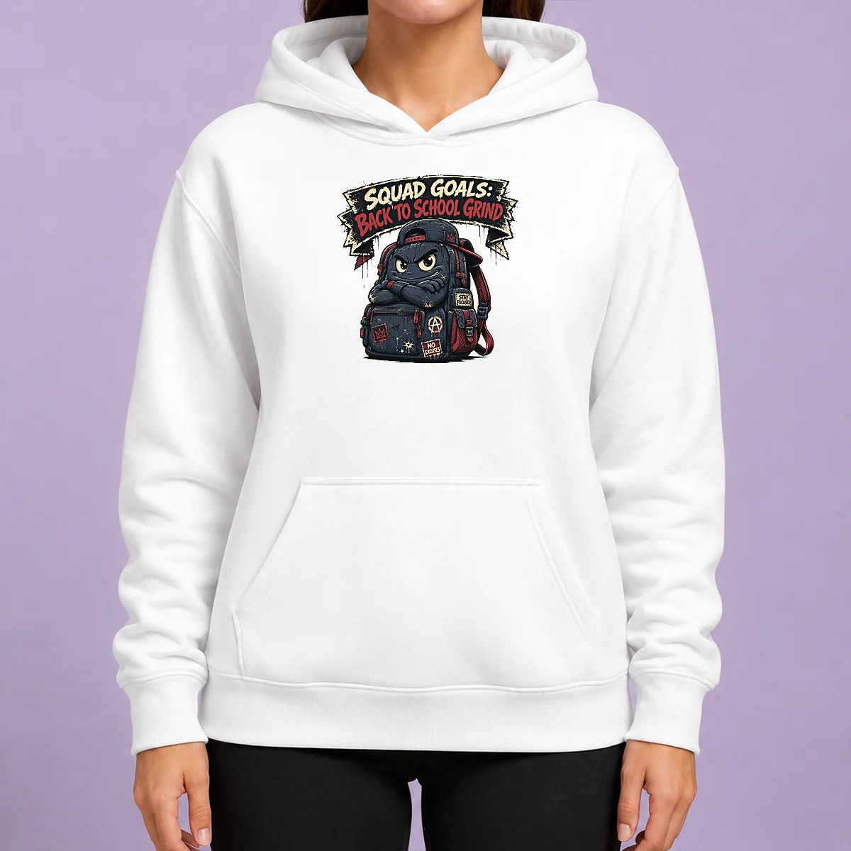 Top Hot Back To School Squad Goals Streetwear Hoodie