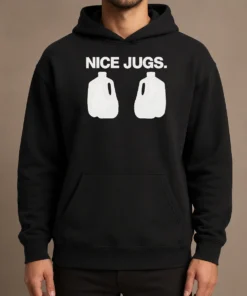 Top Jugs Milk Gallon Sarcastic Hoodie