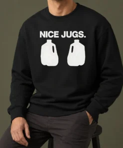Top Jugs Milk Gallon Sarcastic Sweater