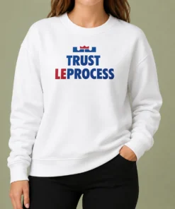 Top Nice Lebron James Philadelphia 76ers Trust The Process NBA Basketball Sweater