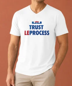 Top Nice Lebron James Philadelphia 76ers Trust The Process NBA Basketball V-Neck Shirt